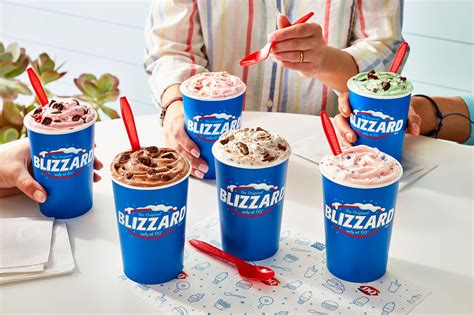 Dairy quen - The Dairy Queen 2023 Fall Blizzard Menu includes five returning flavors as well as one brand new one for fans to try. They include OREO Hot Cocoa, Snickerdoodle Cookie Dough, Caramel Fudge Cheesecake, Reese’s Peanut Butter Cup Pie and Choco Dipped Strawberry. And to round out the list is the newcomer on the Blizzard block, …